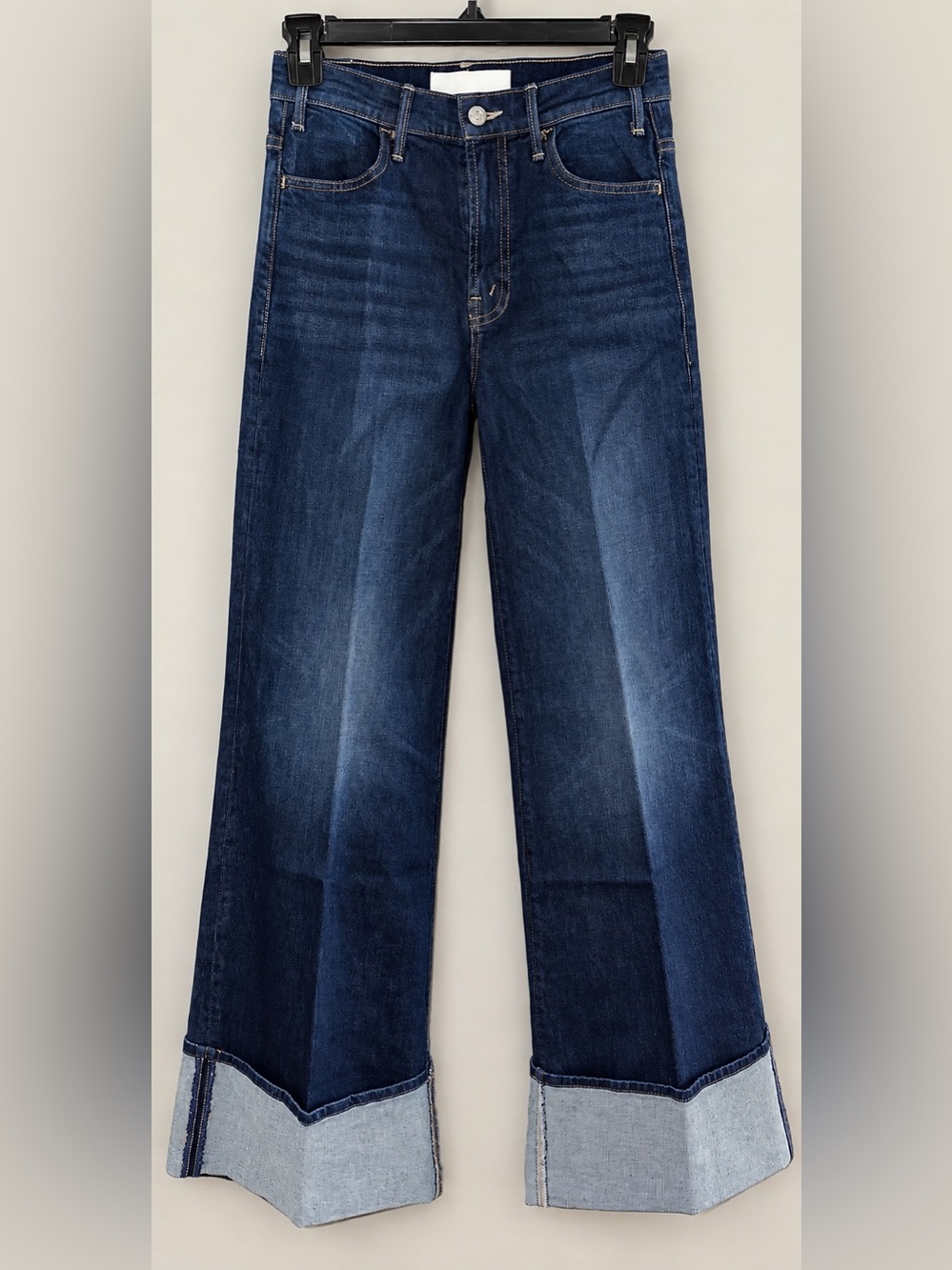 NWOT- MOTHER Lil’ Hustler Roller Sneak Cuff Jeans Kicks & Riffs Petite 25 - Picture 4 of 7
